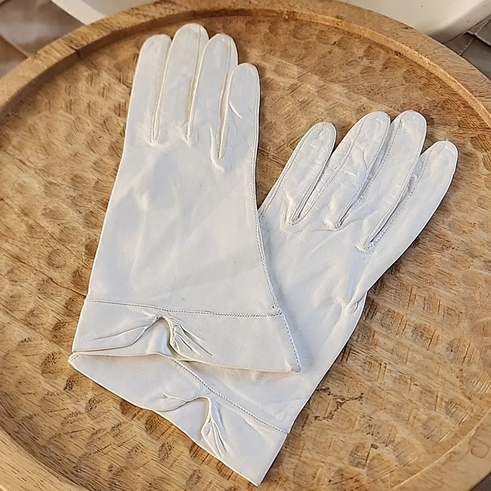Vintage Alexette Kid Leather Size 6 3/4